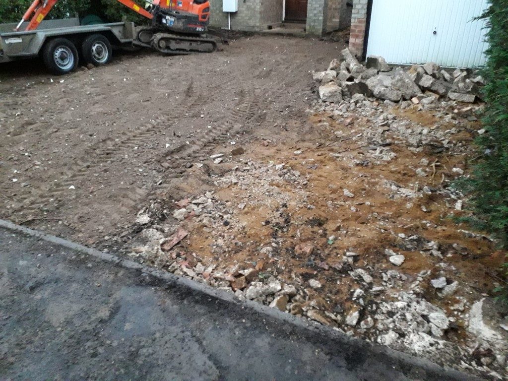 Removal Of Old Driveway