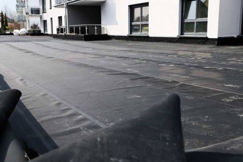Waterproofing,Flat,Roof,With,Bitumen Waterproofing,Flat,Roof,With,Bitumen
